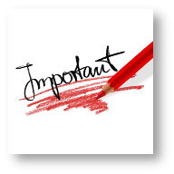 Importance - Wichtigkeit